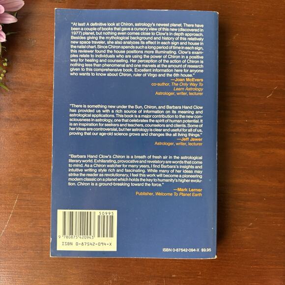 ‘87 Chiron Rainbow Bridge Between the Inner and Outer Planets Barbara Hardcover - Picture 3 of 3